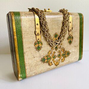 Vintage Italian Florentine Box Purse